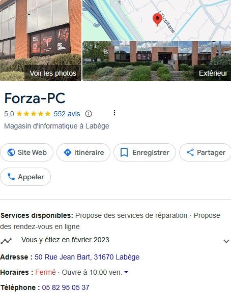 Forza PC Avis 5 etoiles